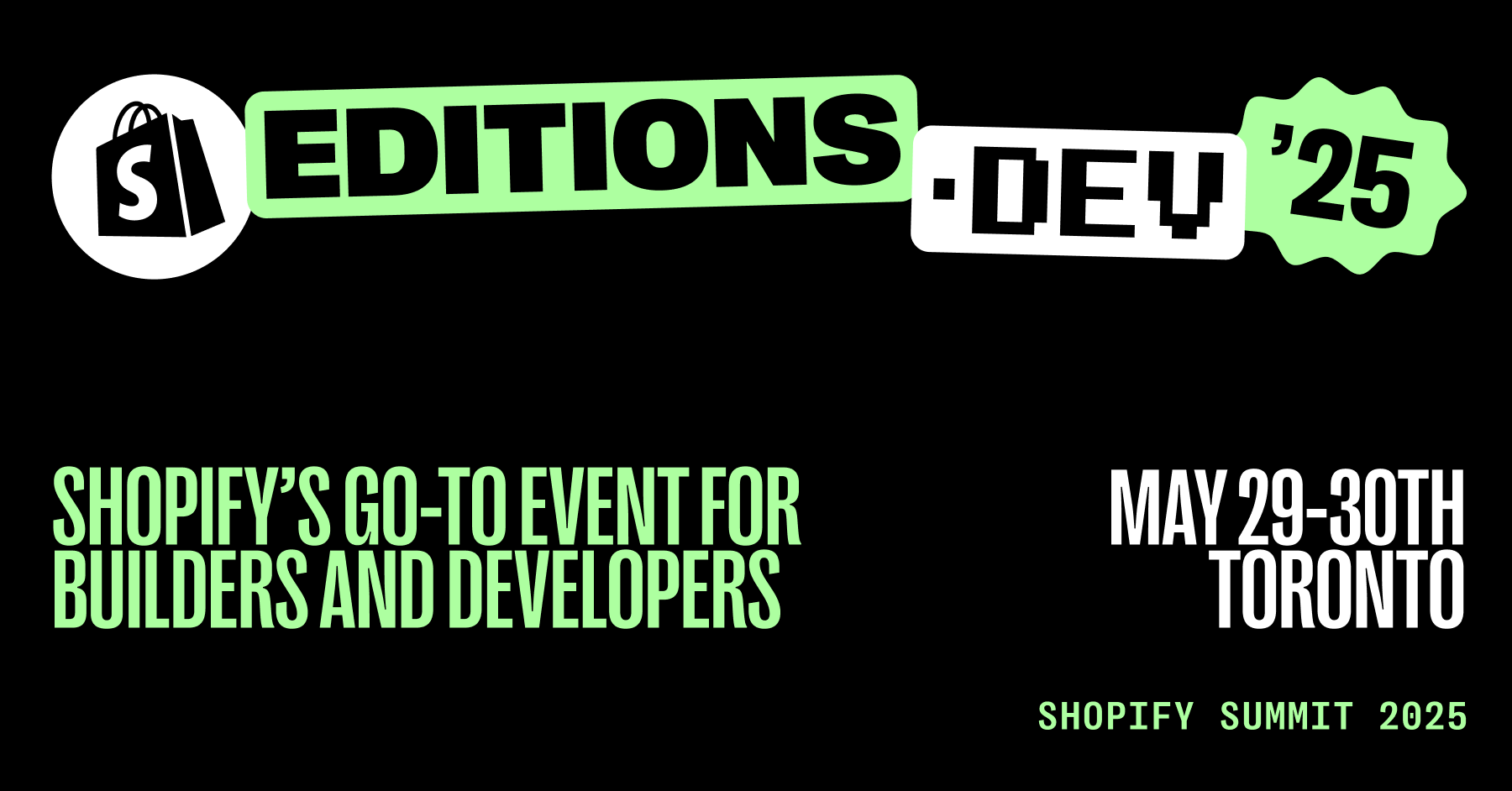 Image for Editions.dev event
